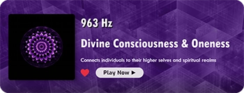 a graphic of the 963hz frequency page